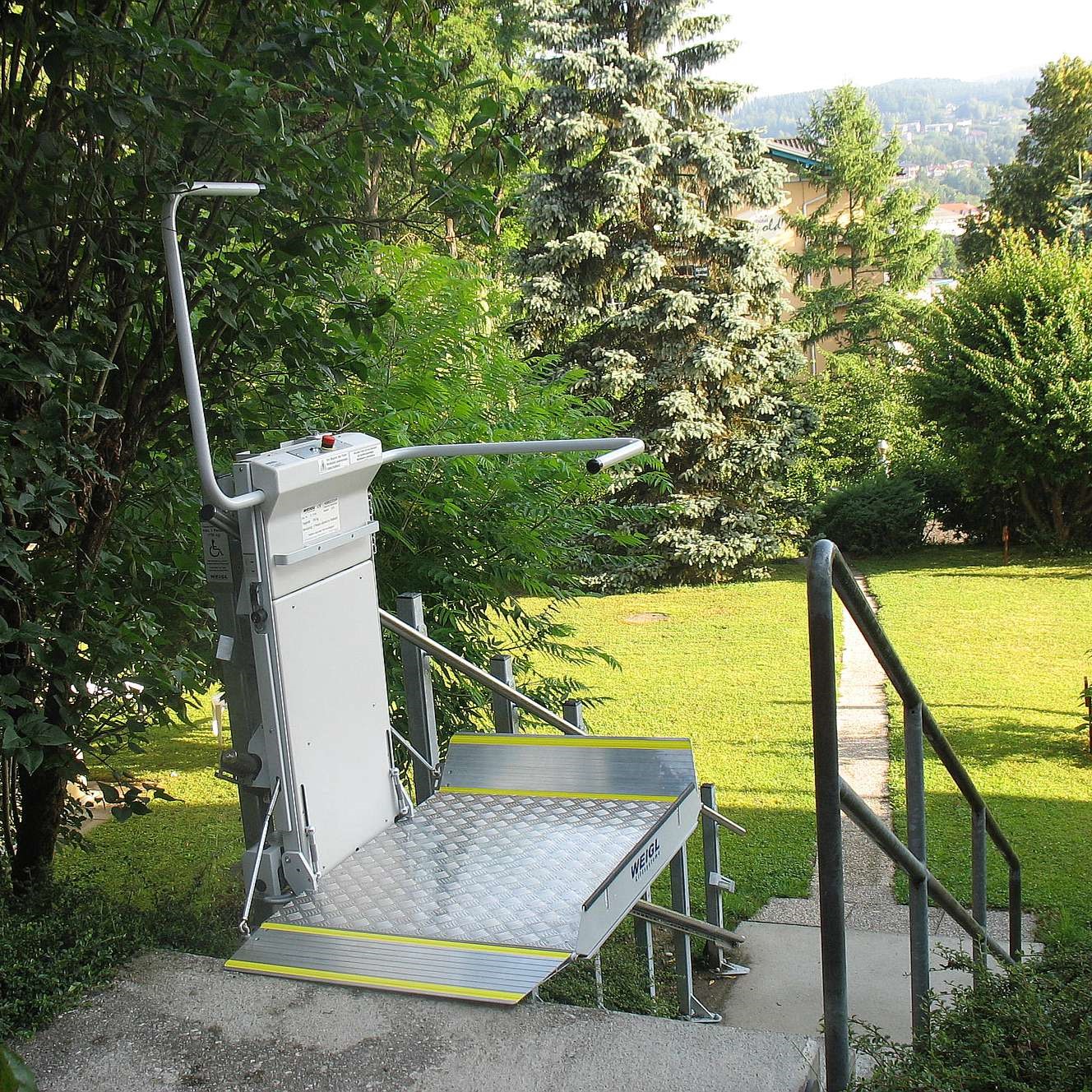 Plataforma oblicua AS30 Recta