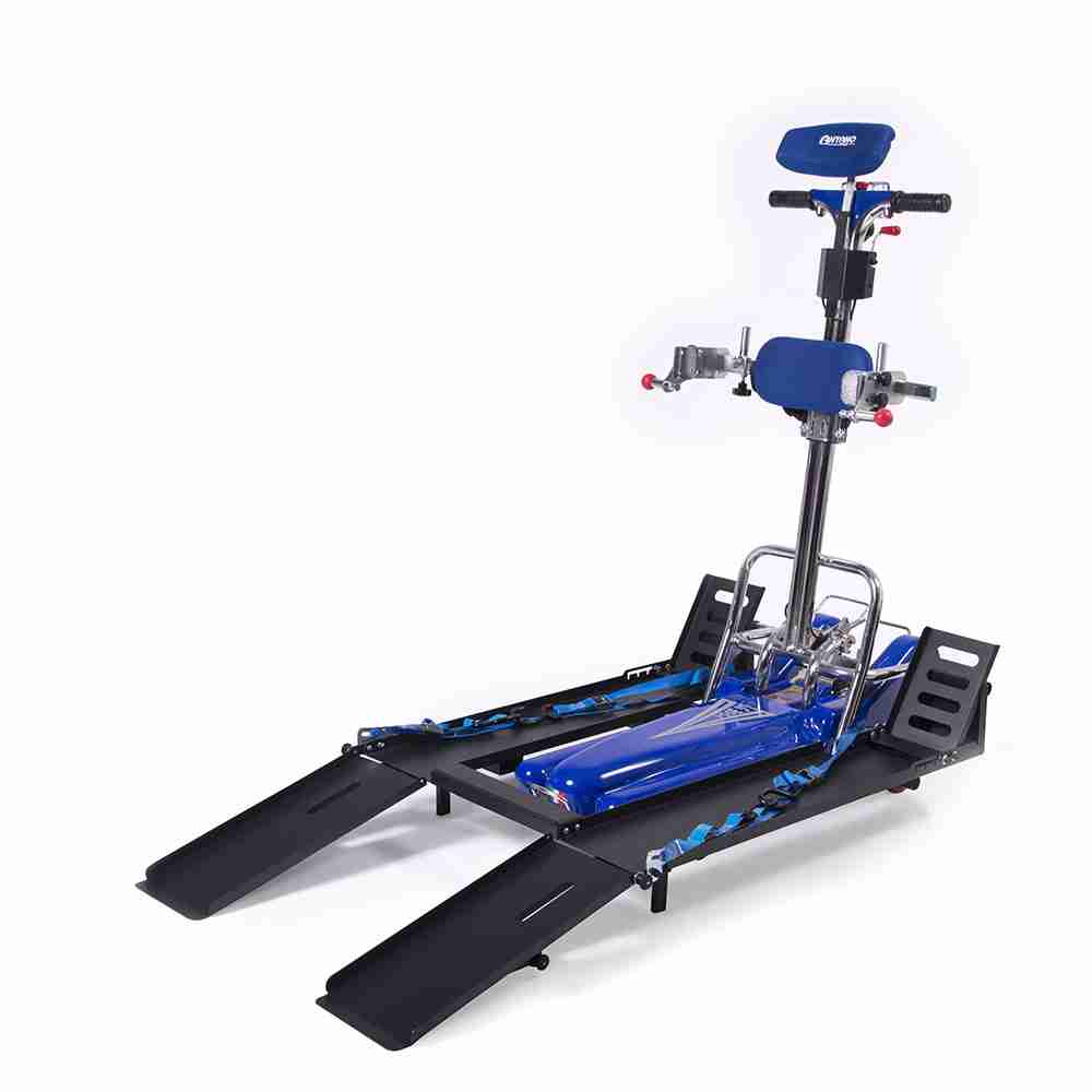 Salvaescaleras con orugas