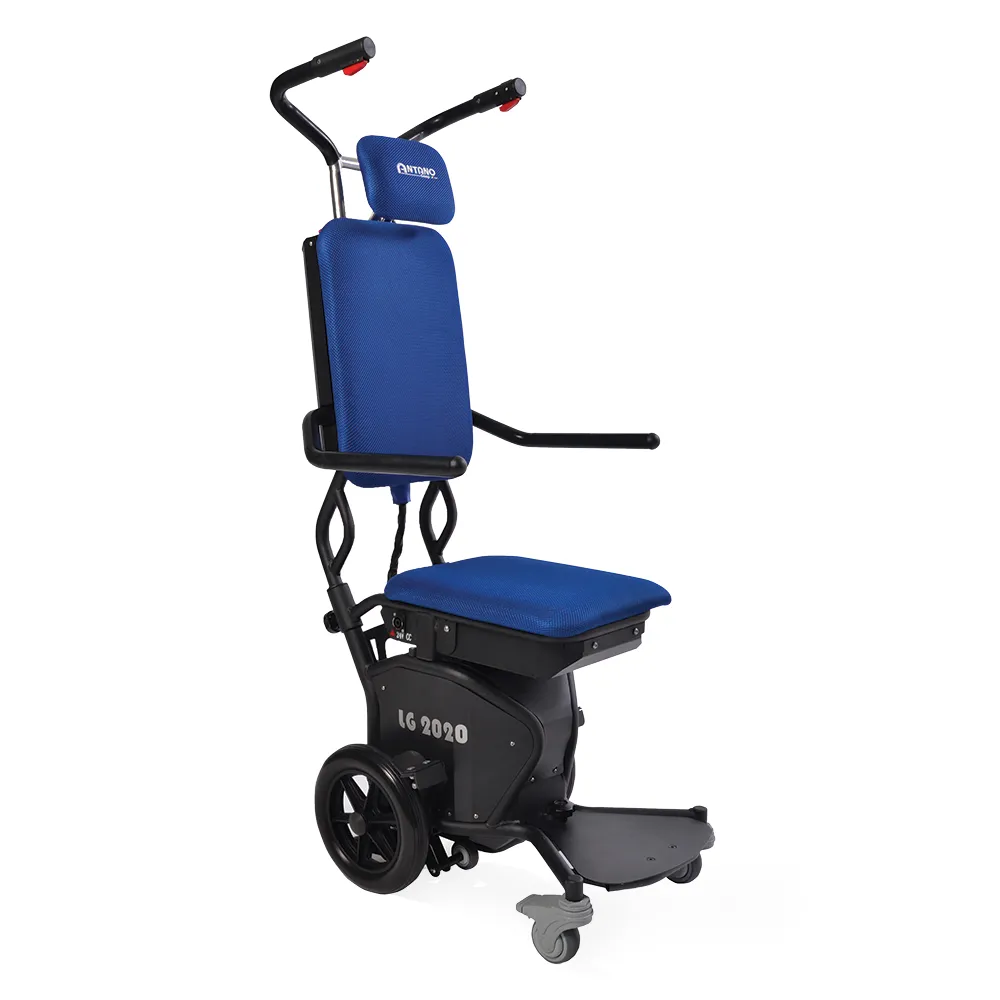 Salvaescaleras con orugas